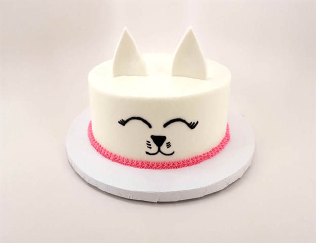 Lucky cat birthday cake, Food & Drinks, Gift Baskets & Hampers on Carousell