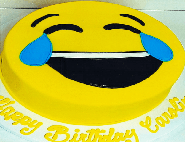 Smiley Cake - Chocomans