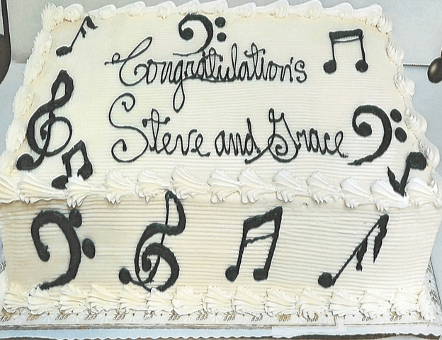 DOUBLE SIDED Treble Clef Musical Note Cake Topper or - Etsy