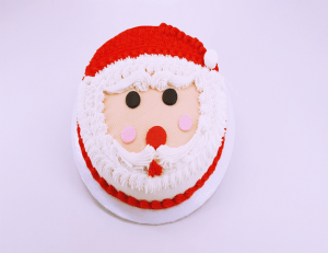 Santa Face Cake – Moeller's Bakery